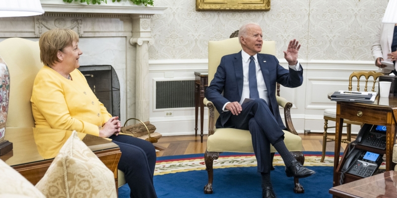  Peskov evaluated the statement of Biden and Merkel with the words 
