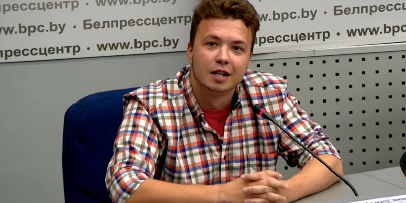 Protasevich called rumors about his beating in the pre-trial detention center 
