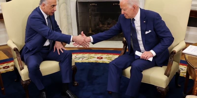  Biden announced the end of the US combat mission in Iraq