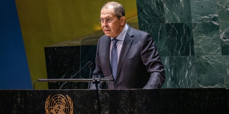  Lavrov considered the summit of US democracies a 