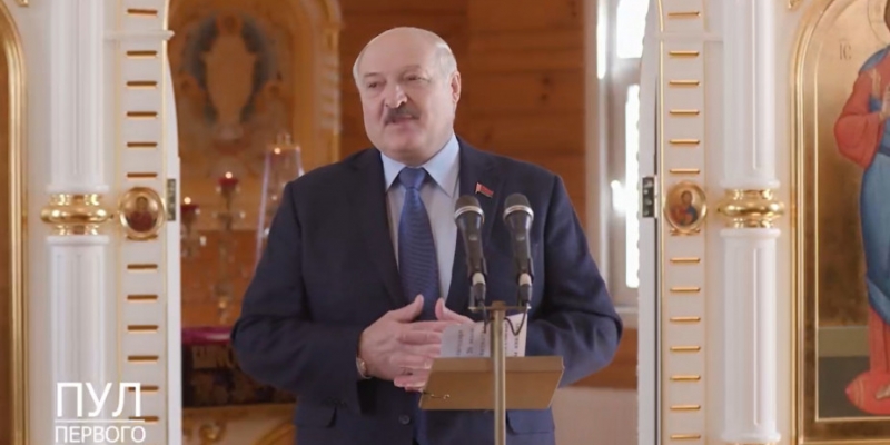 Lukashenko told Belarusians that they have one happiness