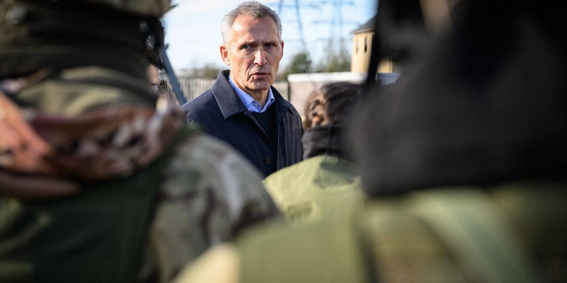 NATO has linked acceptable conditions in negotiations with military support